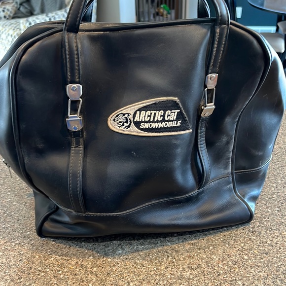 arctic cat Other Vintage Arctic Cat Snowmobile Helmet Bag Poshmark